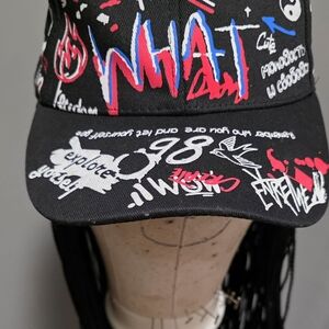 Handmade Baseball Cap Wig with 24 inch Micro Braids